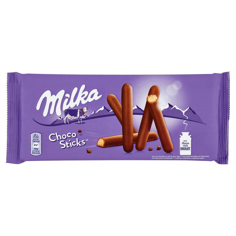 Milka Keks Milka Choco Stix 112g Maxi