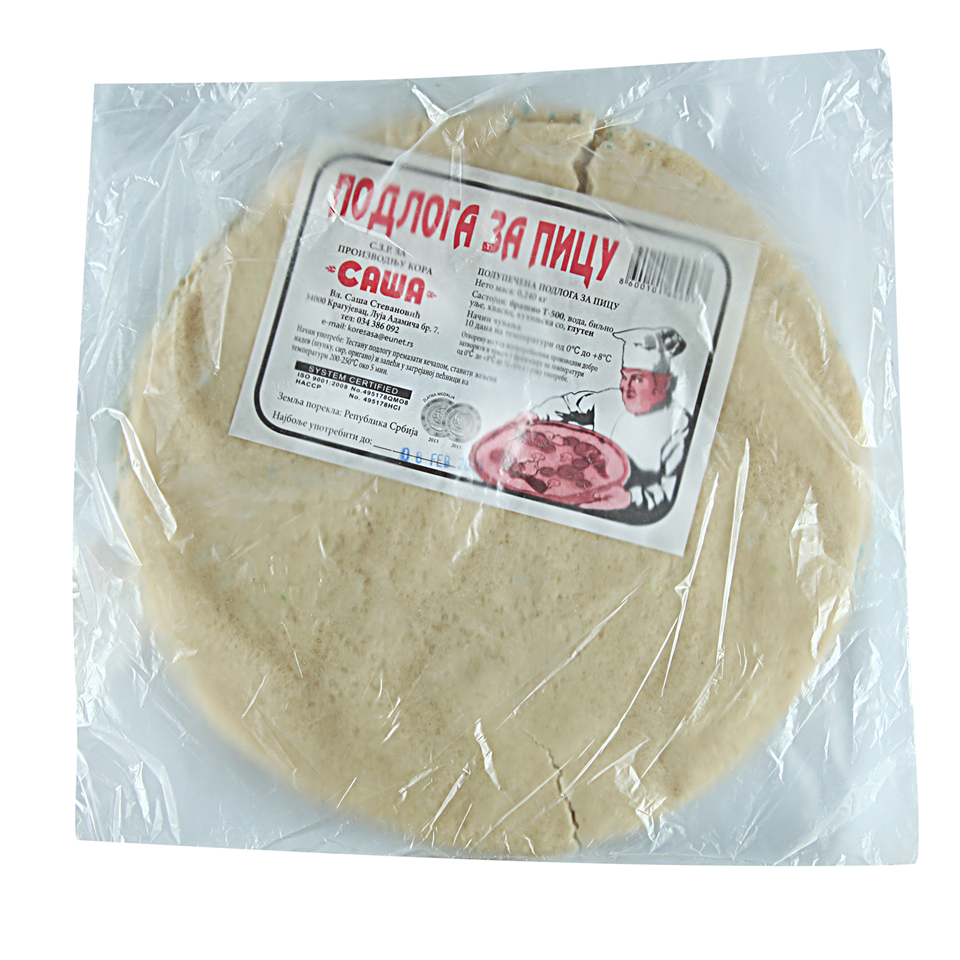 Podloga za pizzu Sasa 240g