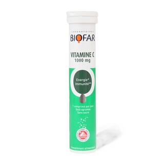 Tablete sumece Biofar Vitam.C 1000,20tbl