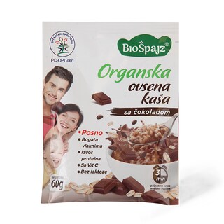 Ovsena kasa cokolada 60g BIO