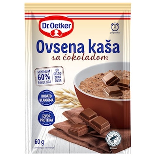 Ovsena kasa sa cokoladom Dr Oetker 62g