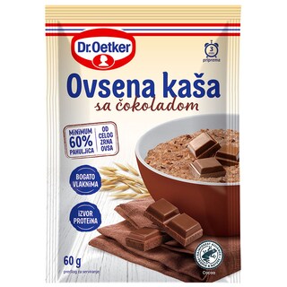Ovsena kasa sa cokoladom Dr Oetker 62g