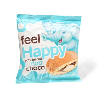 Biskvit Feel Happy duo coko, 42g