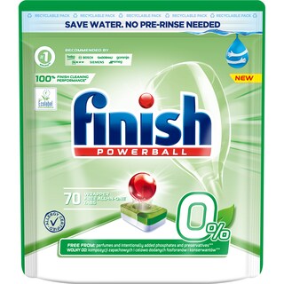 Tablete Finish All in One Max 0% 70 kom