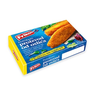 Panirani proizvod od oslica Frikom 400g