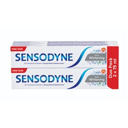 Sensodyne Extra Whit.  Duo 2x 75ml