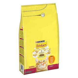 Friskies granule za macke Hairball 1,5kg