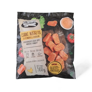 Smrz.pil.nuggets bez glut.Valdor 500g
