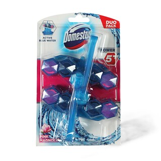 Domestos RB blue water pink 2x53g