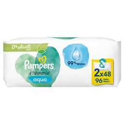 Vlazne maram.Harmonie Pampers Aqua 2x48