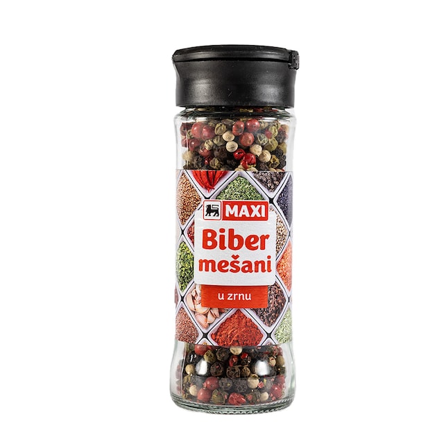 Maxi Biber u zrnu mesani 48g