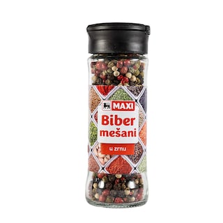 Biber u zrnu mesani Maxi 48g