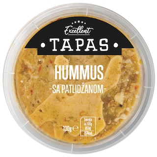 Humus sa patlidzanom EX Tapas 130g