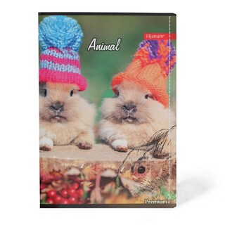 Sveska A4 MP prem.52L 80g karo Ilijanum