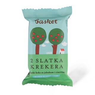 Slatki keks sa jabukom i cimetom 25g