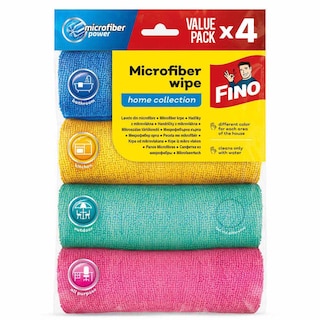 Krpe mikrofiber u boji Fino 4kom