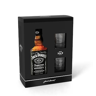 Whiskey Jack Daniel`s 0,7l+2 case