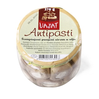 Sampinjoni punjeni sirom Alfa Green 370g