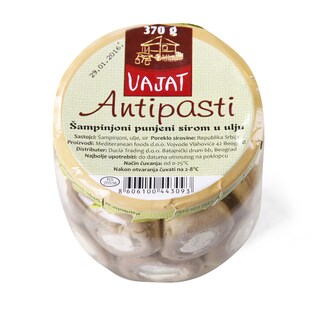 Sampinjoni punjeni sirom Alfa Green 370g