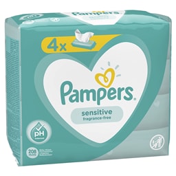 Vlazne maramice Sensitive 4x52 Pampers