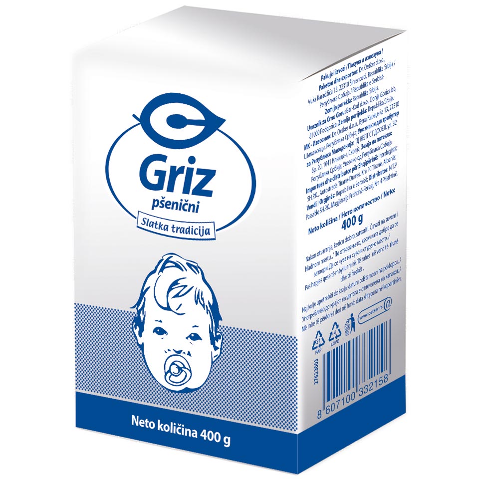 Griz psenicni deciji C 400g