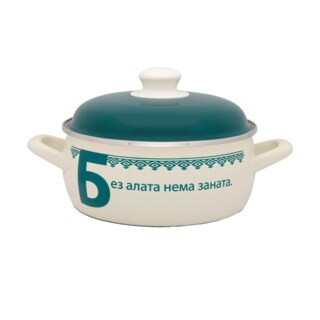 Plitka serpa 16 Cirilica zelena