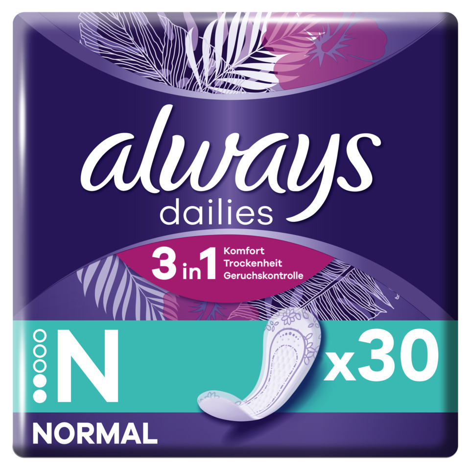 Liners Normal 30 pcs Always