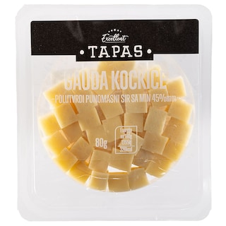 Tapas gauda kockice EX 80g