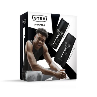 Set STR8 Faith dezodorans+gel za tus.