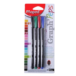 Fine liner Maped Gr Peps 0,4stand.1/4