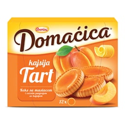 Keks Tart kajsija Domacica 210g