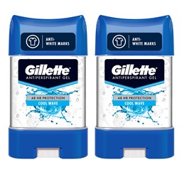 Gel Gillette clear 2x70ml