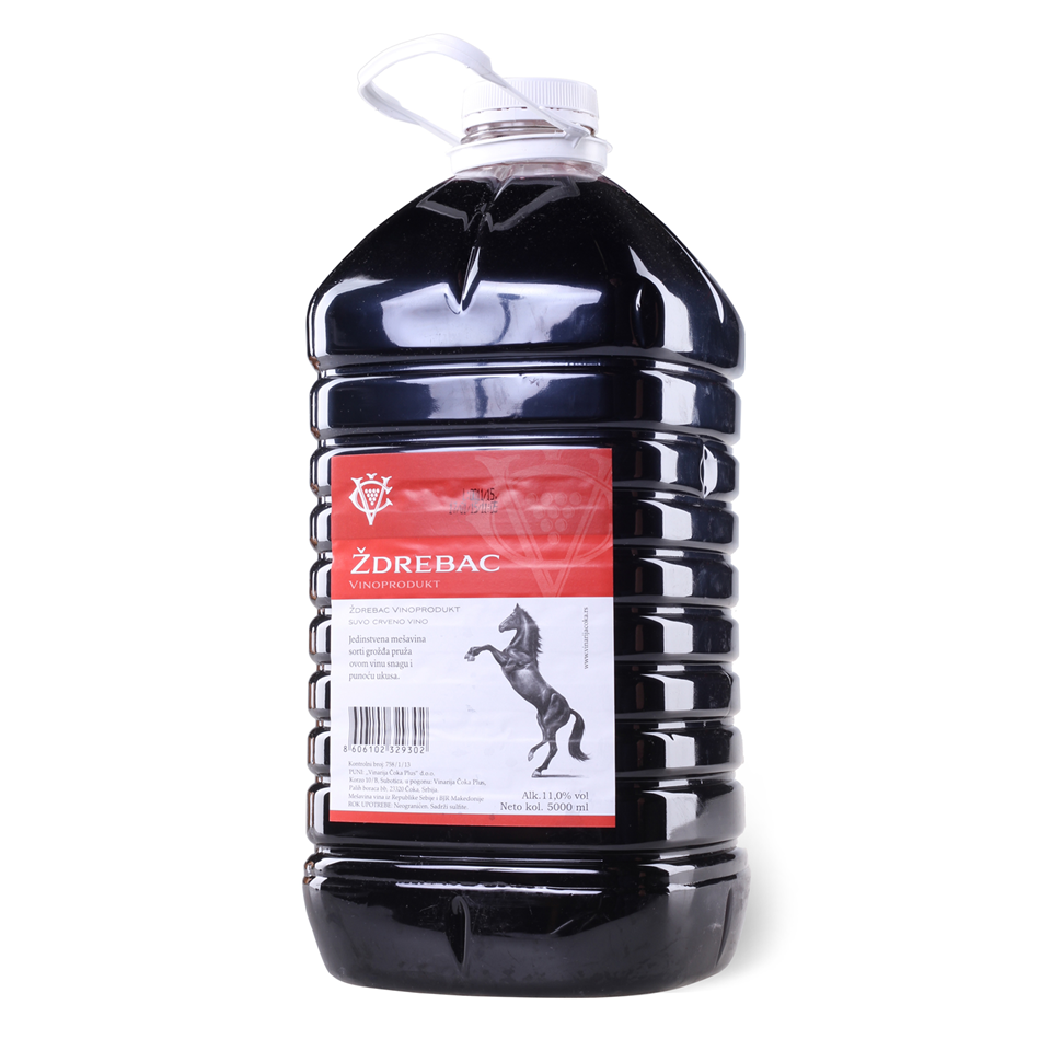 Vino Zdrebac Vinoprodukt Coka pet 5l