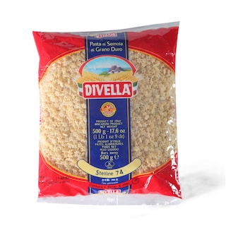 Testenina Stelline Divella 500gr