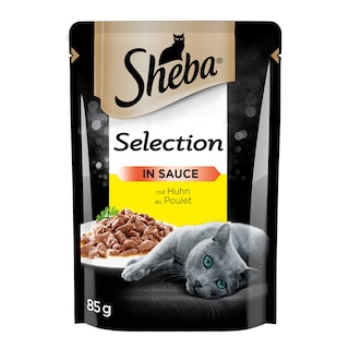 Hrana za macke piletina kesa Sheba 85g