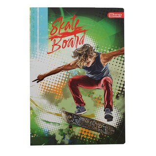 Sveska spirala A5 karo, Cool neon