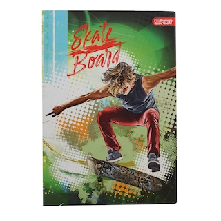 Sveska spirala A5 karo, Cool neon