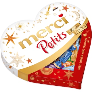Bombonjera petits heart Merci 250g