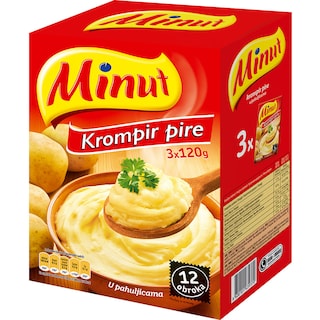 Krompir pire Minut 3x120g