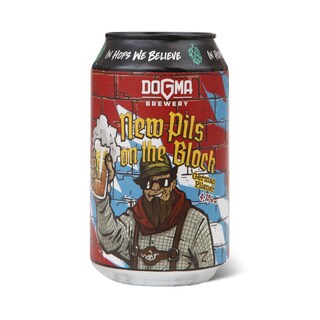 Pivo new pils the block limenka 0,33l