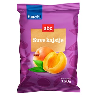 Suva kajsija ABC 150g