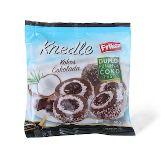 Smrznute knedle kokos cokolada 500g