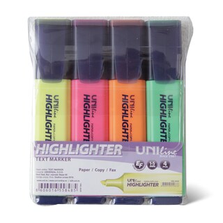 Text marker 4/1 Uni line