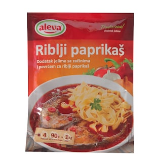 Dodatak jelima za riblji paprikas 90g