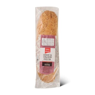 Sendvic sa svinjskom prsutom 210g Premia