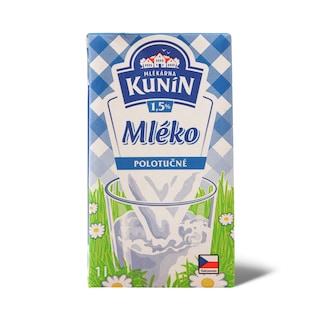 Mleko UHT Kunin 1,5% 1l