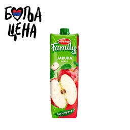 Sok jabuka Family Nectar 1l