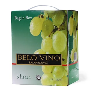 Vino belo beg in box 5L Radovanovic