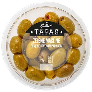Tapas zel.masline crv.paprika EX 150g