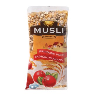 Musli Brusnica 200g
